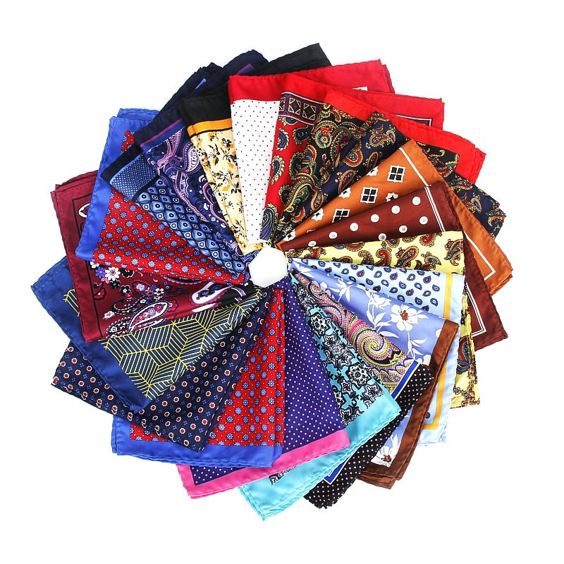 Pocket Square Set - Nowe mody mężczyzna chusteczka kieszonkowy plac