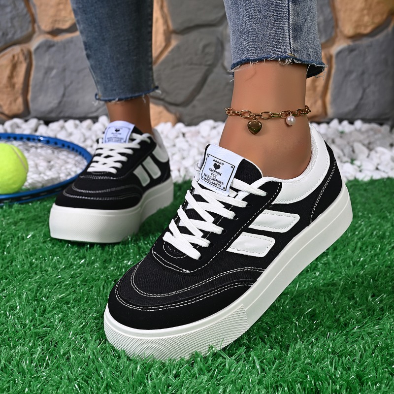 Vans Shoes Old Skool - Nowe damskie płócienne buty wulkanizowane sznurowane