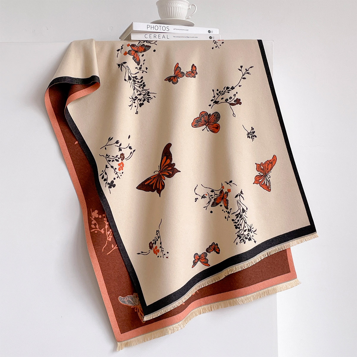 Damski szal z imitacji kaszmir – Pashmina Wrap Large recenzja i cena