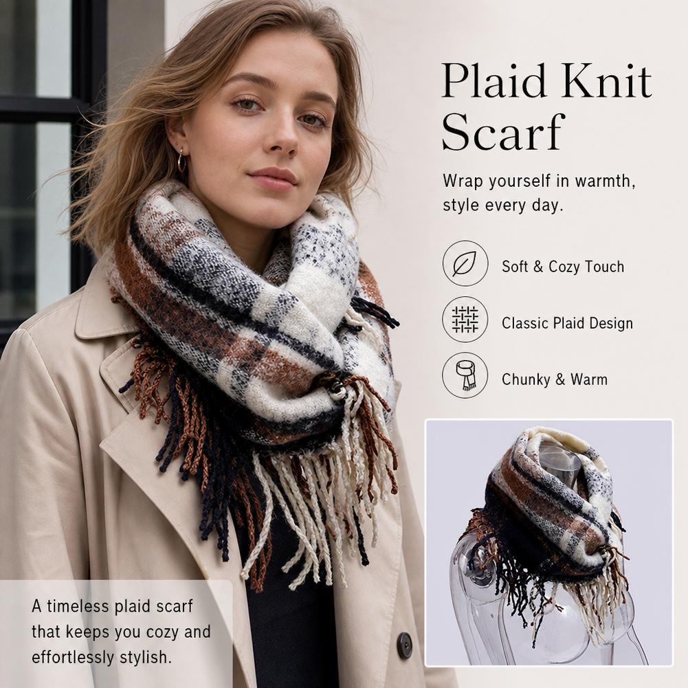 Gruby szal z miękkimi frędzlam – Pashmina Wrap Large recenzja i cena