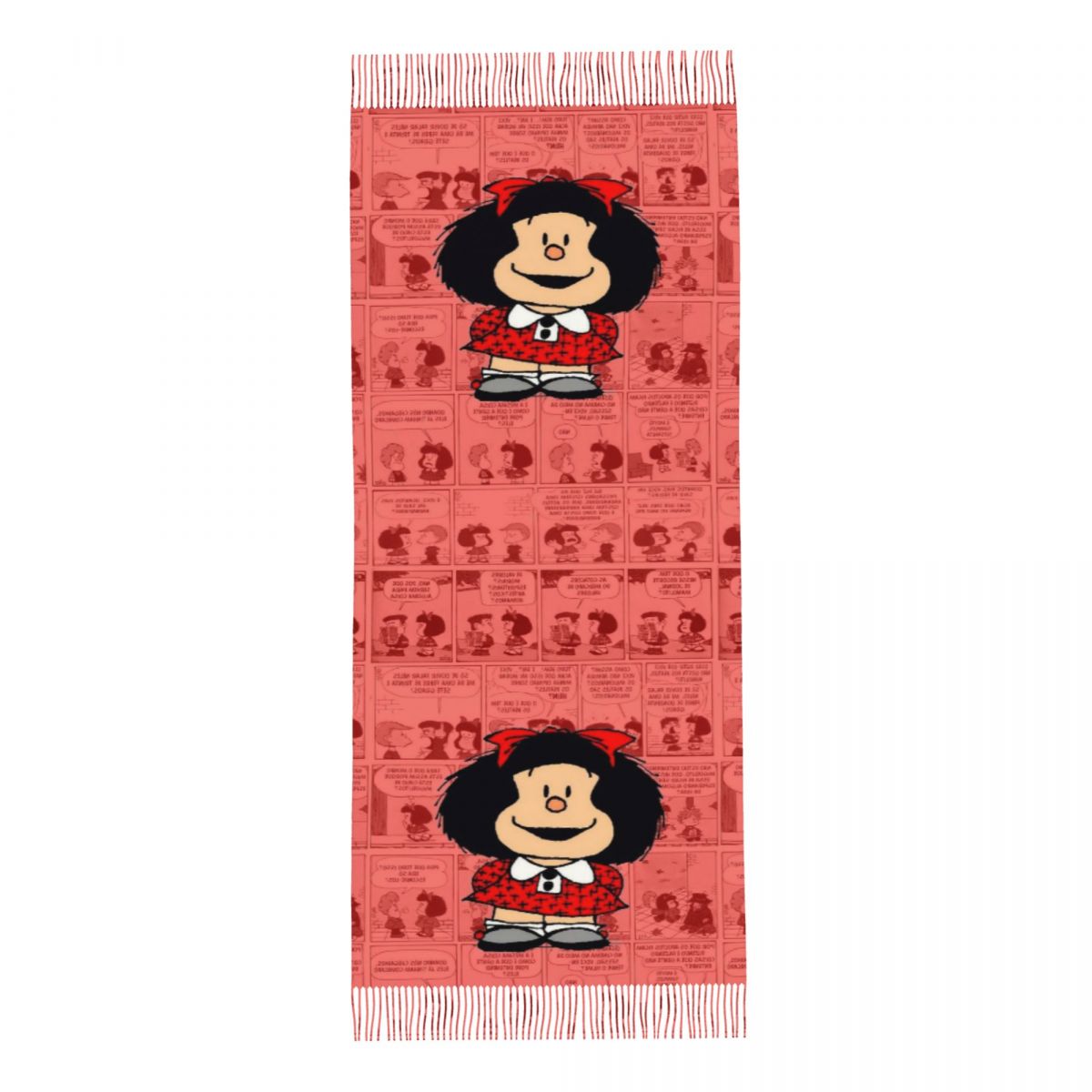 Damski szal z frędzlami Mafald – Pashmina Wrap Large recenzja i cena
