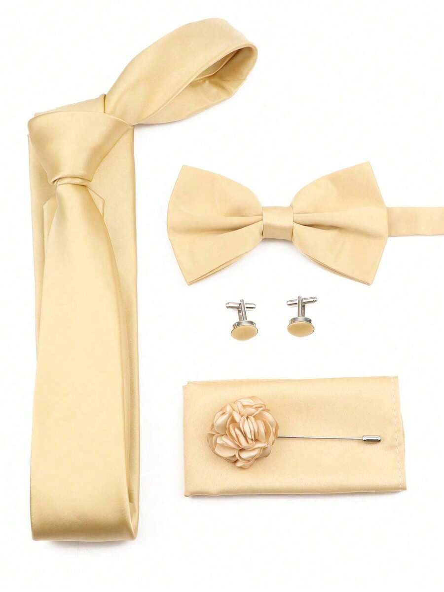 SGIAWETA-5 szt./zestaw Krawat  – Pocket Square Set recenzja i cena