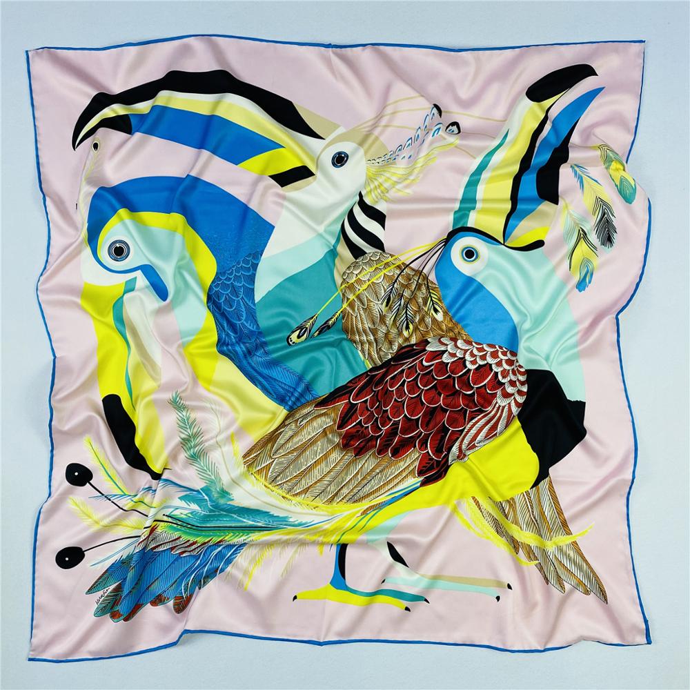90cm luksusowa papuga Twill Si – Scarf Silk Square recenzja i cena