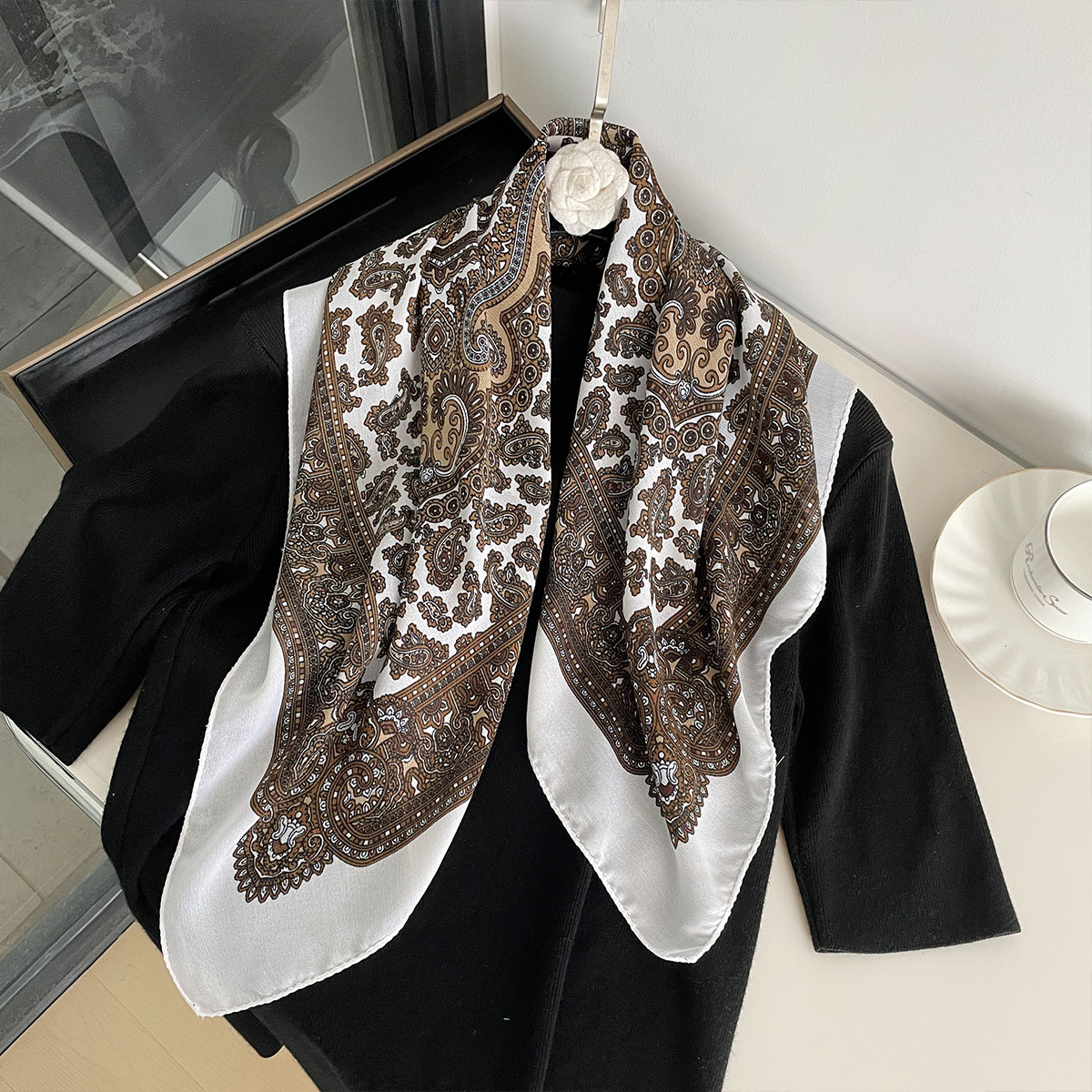 Nowa Moda Damska Apaszka 70x70 – Bandana Cotton recenzja i cena